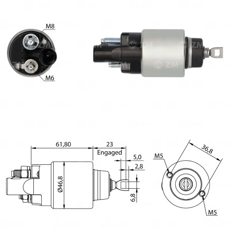 AUTOMATICO DE ARRANQUE CHEVROLET ONIX II 1.0 2021/ S/BOSCH 12V ZM AUTOMATICO DE ARRANQUE CHEVROLET ONIX II 1.0 2021/ S/BOSCH 12V ZM