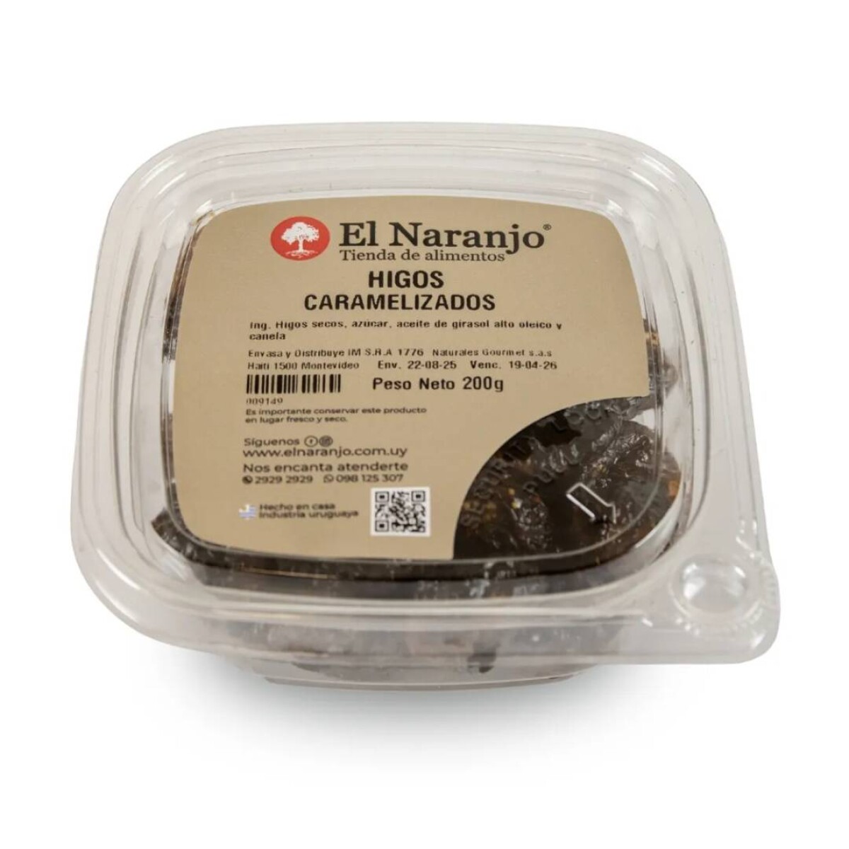 Higos El Naranjo 200 Grs - Caramelizados 