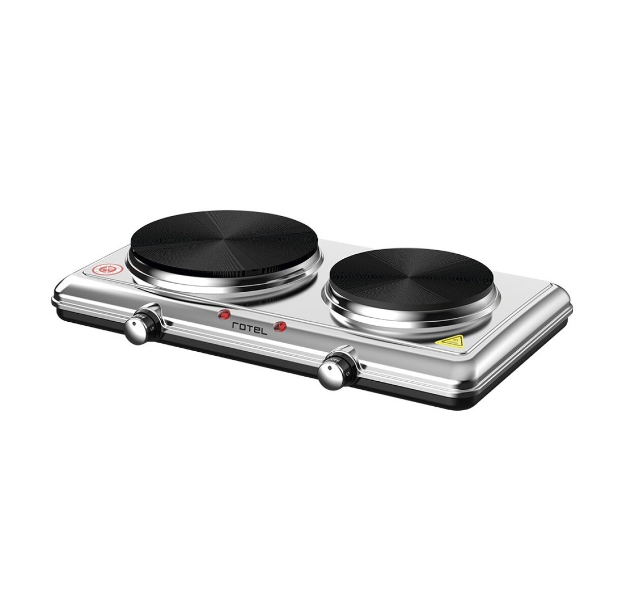 Anafe eléctrico Rotel 2 disco (Ac. Inox) 