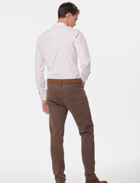 PANTALON 5 BOLSILLOS Marron
