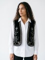 CHALECO PATI NEGRO
