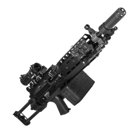 Marcadora SSR249 Machine Gun 1.4 - 1.6J 388-415fps Marcadora SSR249 Machine Gun 1.4 - 1.6J 388-415fps