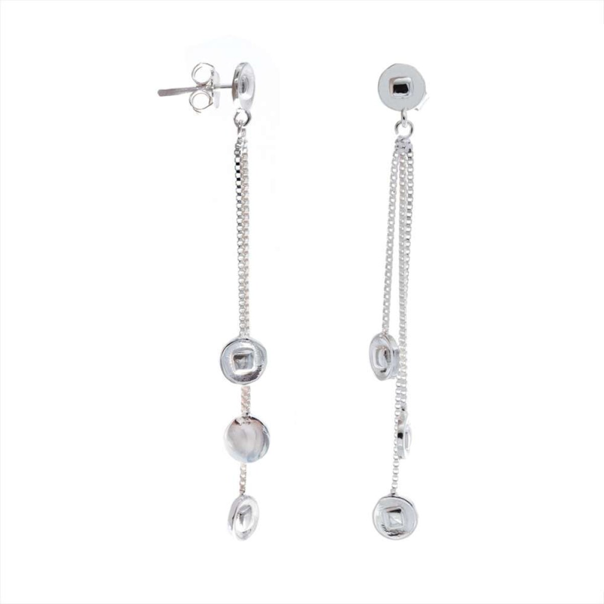 Par De Caravanas - Plata 925 