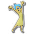 Jibbitz Pixar Inside Out Joy Multicolor