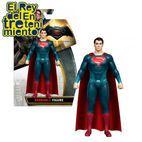 Figuras Flexibles Dc Comics Batman Vs Superman 15cm Superman
