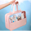 Set de Neceser de Viaje Transparentes Impermeables Rosa
