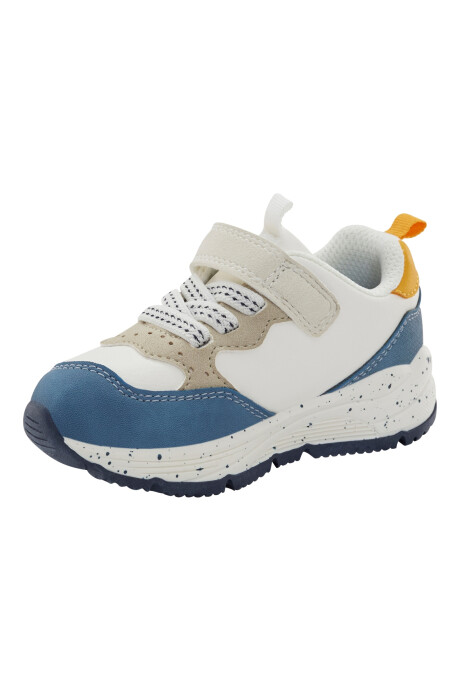 Championes casuales, diseño colorblock Sin color