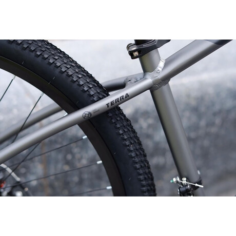 Java - Bicicleta de Mtb Terra - 21 Velocidades. Talle 15. Color Negro / Azul. 001