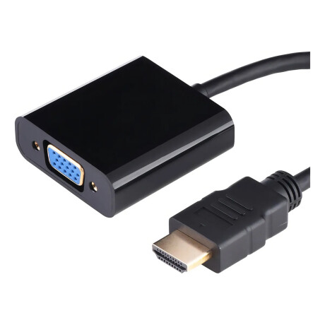 Cable Adaptador para PC HDMI Macho a VGA Hembra con audio Cable Adaptador para PC HDMI Macho a VGA Hembra con audio