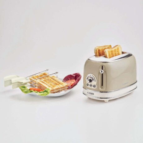 TOSTADORA VINTAGE 810-W NATURAL-BEIGE 155 ARIETE, BEIGE