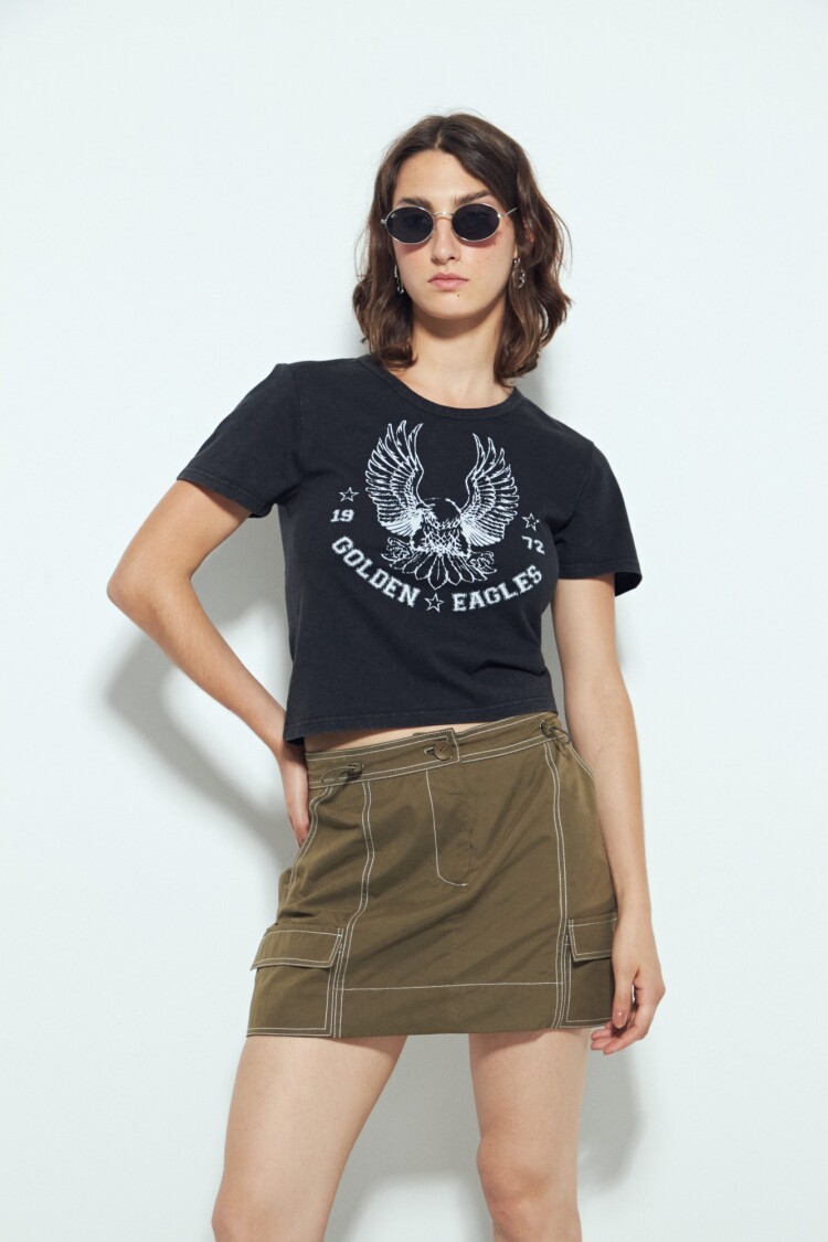 REMERA PISTACIA Negro
