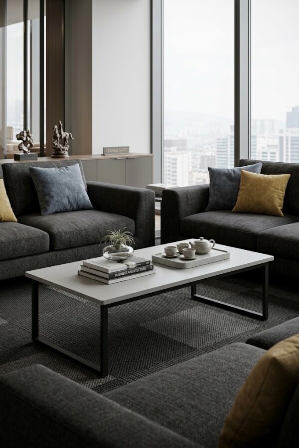 Mesa de centro baja TB-02 Gris