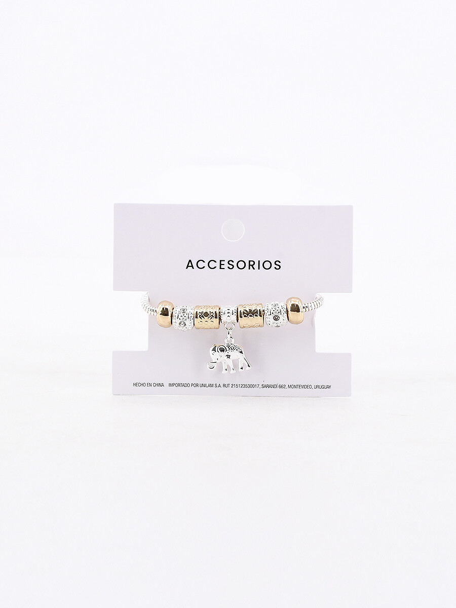 PULSERA DAFNE - PLATEADO 