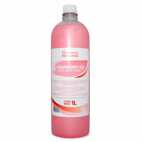 Jabón Perlado para manos 1L Cranberry Ice Jabón Perlado para manos 1L Cranberry Ice