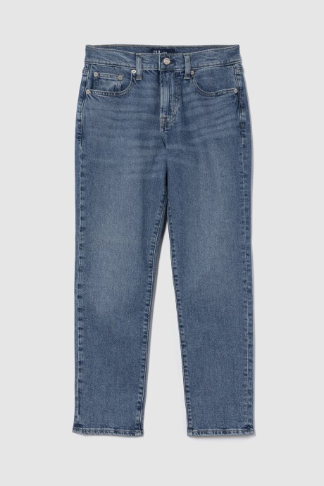 Jean Girlfriend Mujer Medium Wash