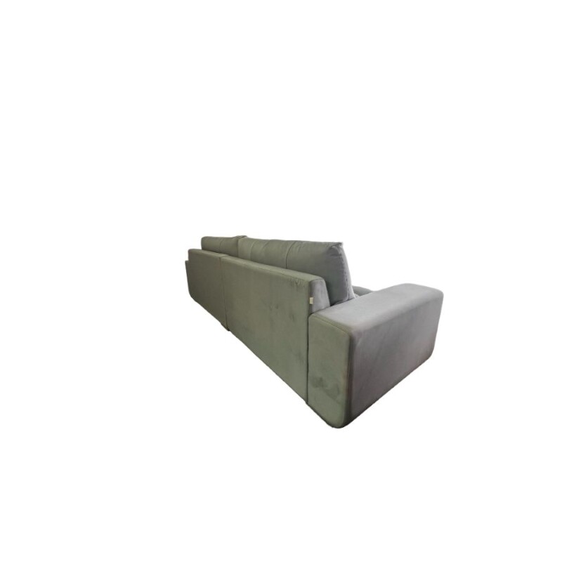 Sofa 5 cuerpos en tela celeste - Con detalles - Outlet Sofa 5 cuerpos en tela celeste - Con detalles - Outlet