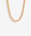 Collar Corto Metal Gold Dorado