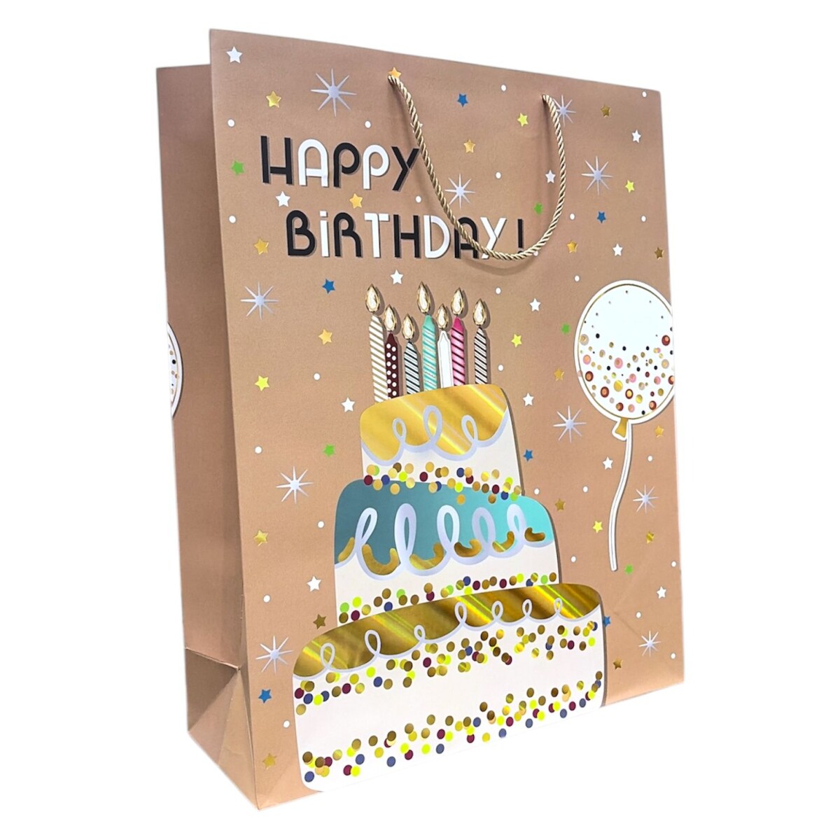 Bolsa Top Gigante Happy Bithday - Torta 