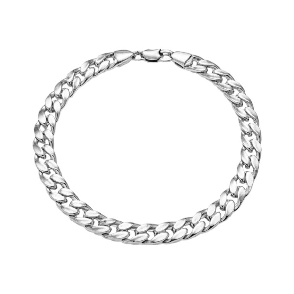 Pulsera cubana - Plata 925 - Sin piedra - PU3841 sinpiedra