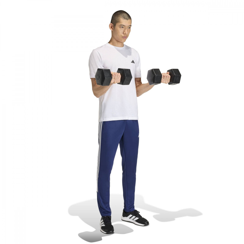 Pantalones Adidas WE ALLSET 3S Hombre KC8152 Azul Oscuro-blanco