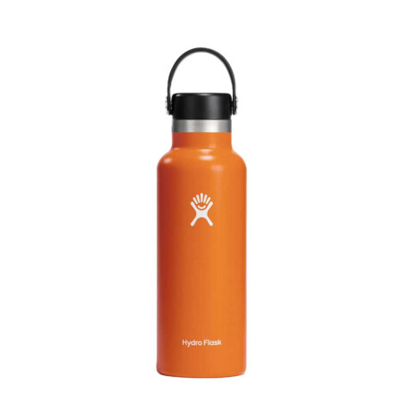 Botella Hydro Flask 21 Oz Standard Flex Straw Cap Naranja