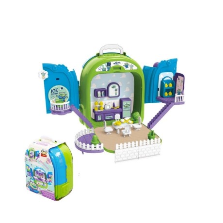Mochila cocina Disney Pixar Buzz Lightyear con Herramientas VERDE