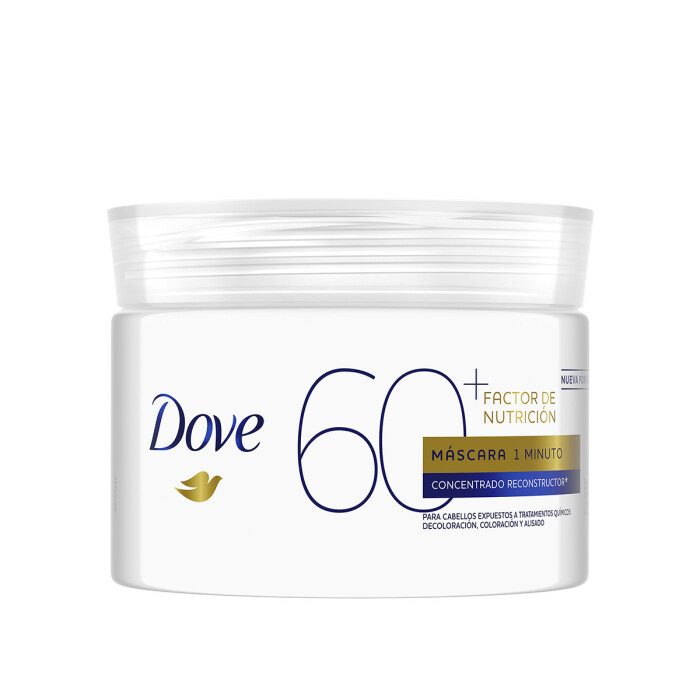 DOVE FACTOR NUTRICION 60 MASCARA 1 MIN. única