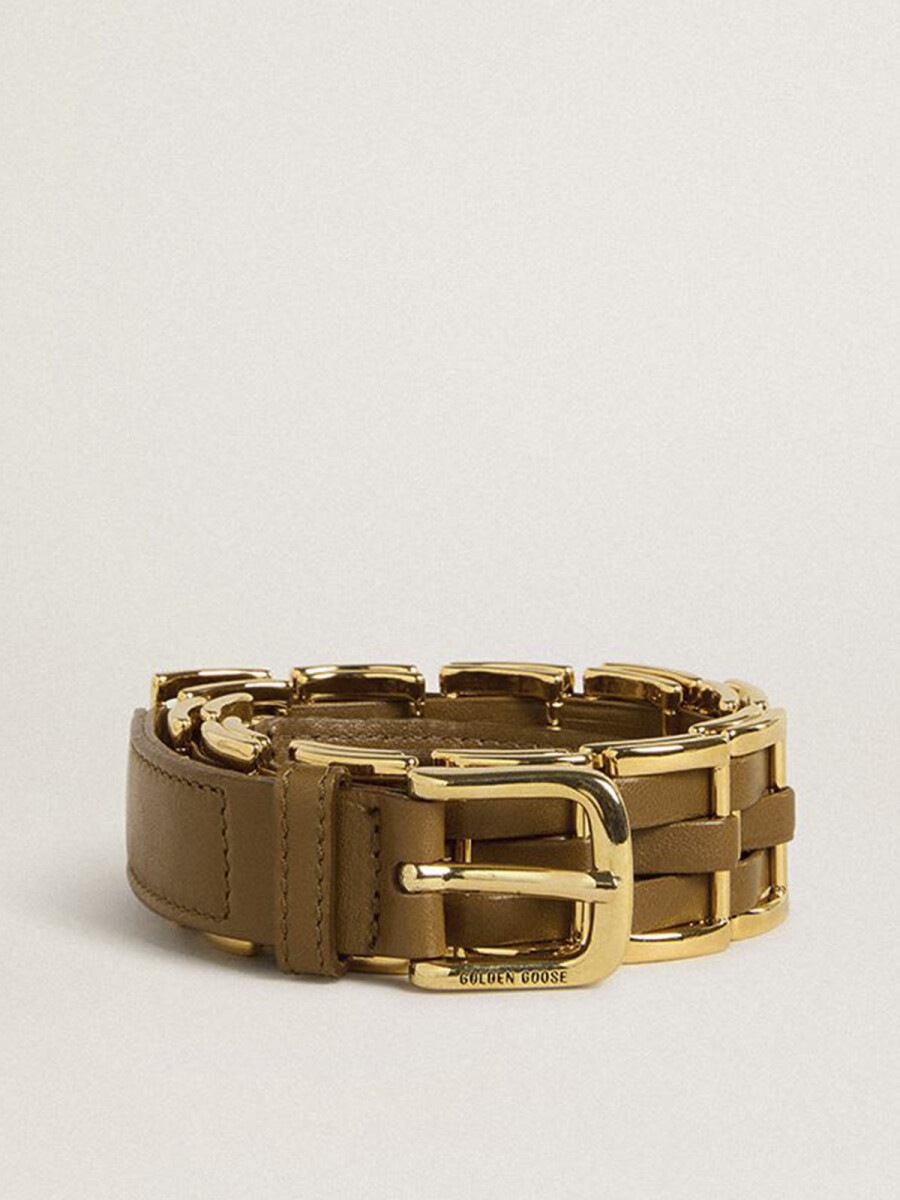 METALLIC WEAVE BELT 