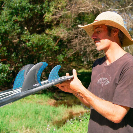 Quilla Futures Rasta Blackstix Twin+1 Blackstix Twin+1