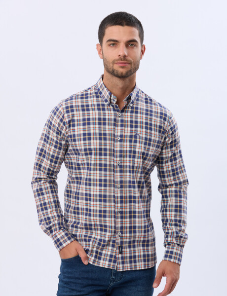 CAMISA SPORT A CUADROS Unico