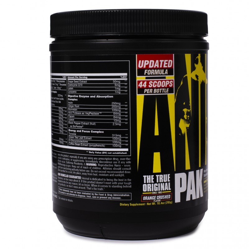 ANIMAL PAK UNIVERSAL NUTRITION 411 GR ANIMAL PAK UNIVERSAL NUTRITION 411 GR