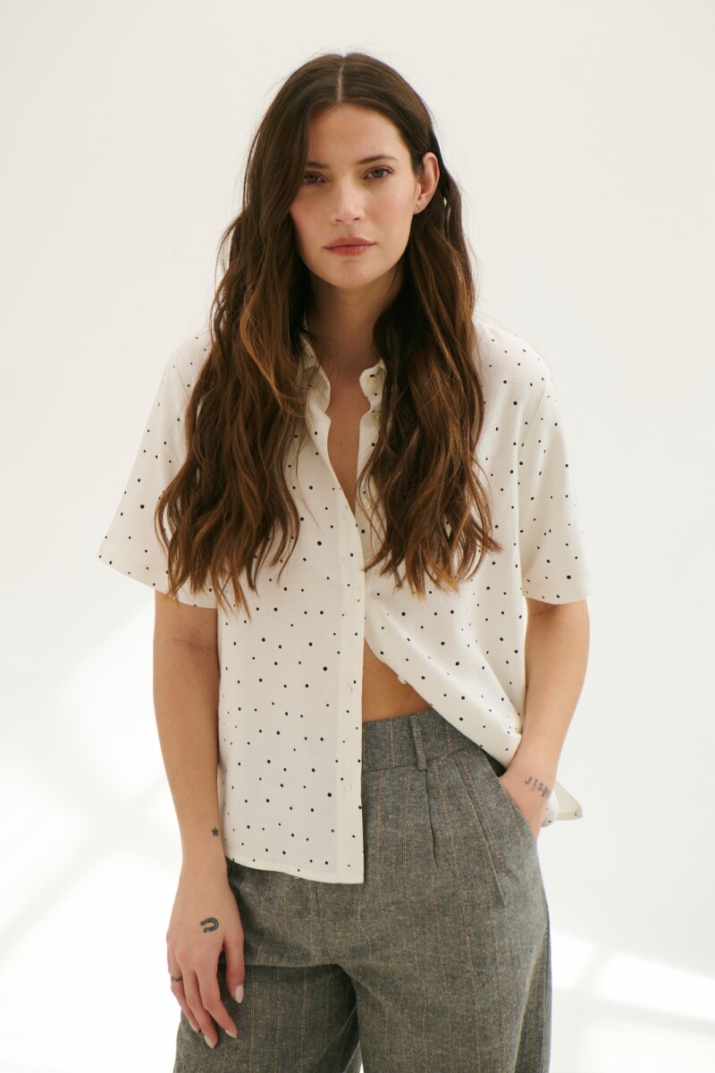 CAMISA DOT BLANCO