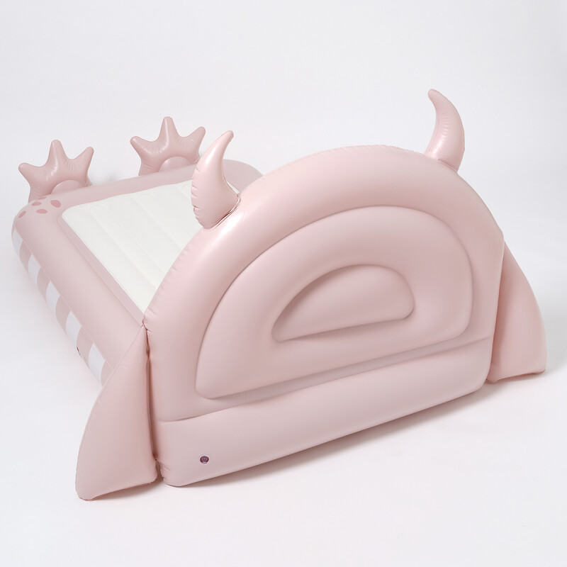 Colchón inflable para niños Monster Pink