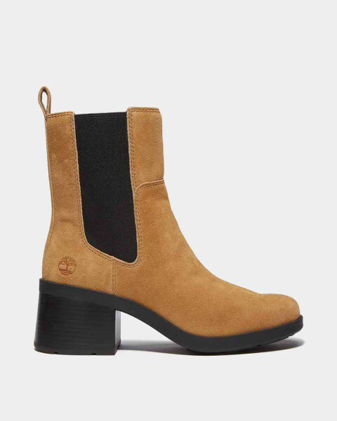 Botas Chelsea Bellevaux Mid Mujer Medium Brown Suede