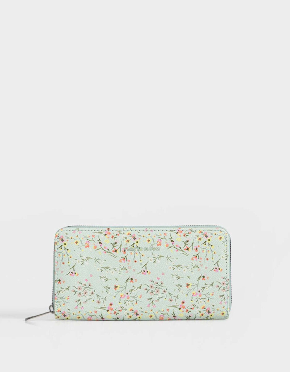 Billetera Fichero Flores - Estampado Flores 