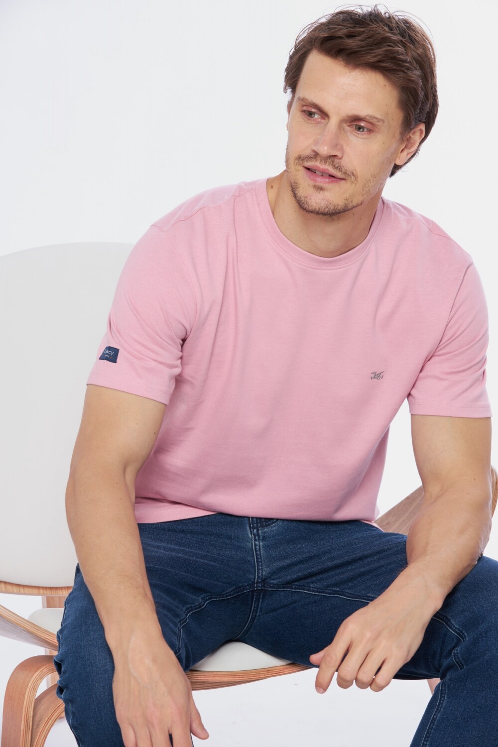 REMERA LISA Rosa