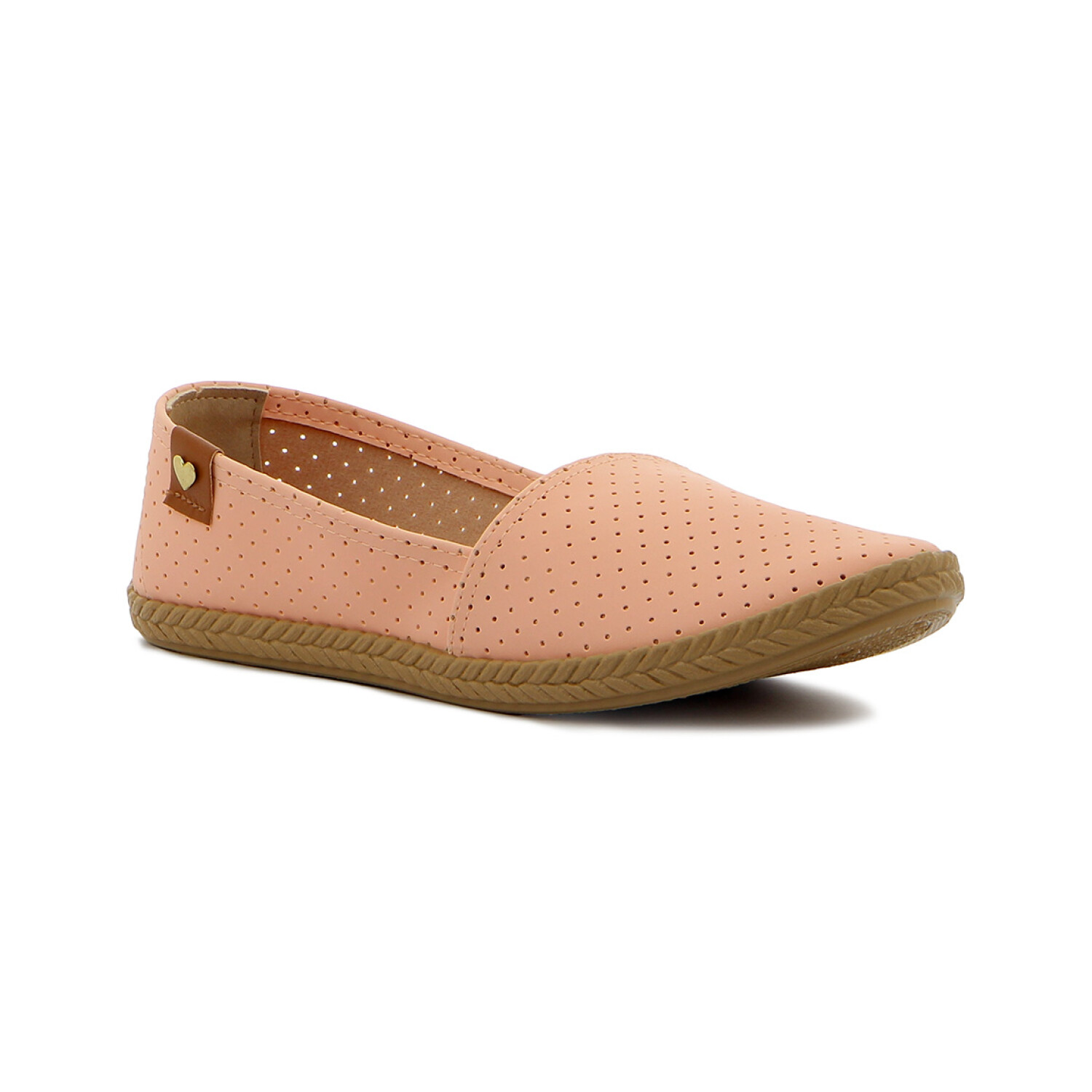 Moleca Zapatilla Casual Calada Durazno Macri