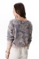 SWEATER FLOR BLINK PLATA