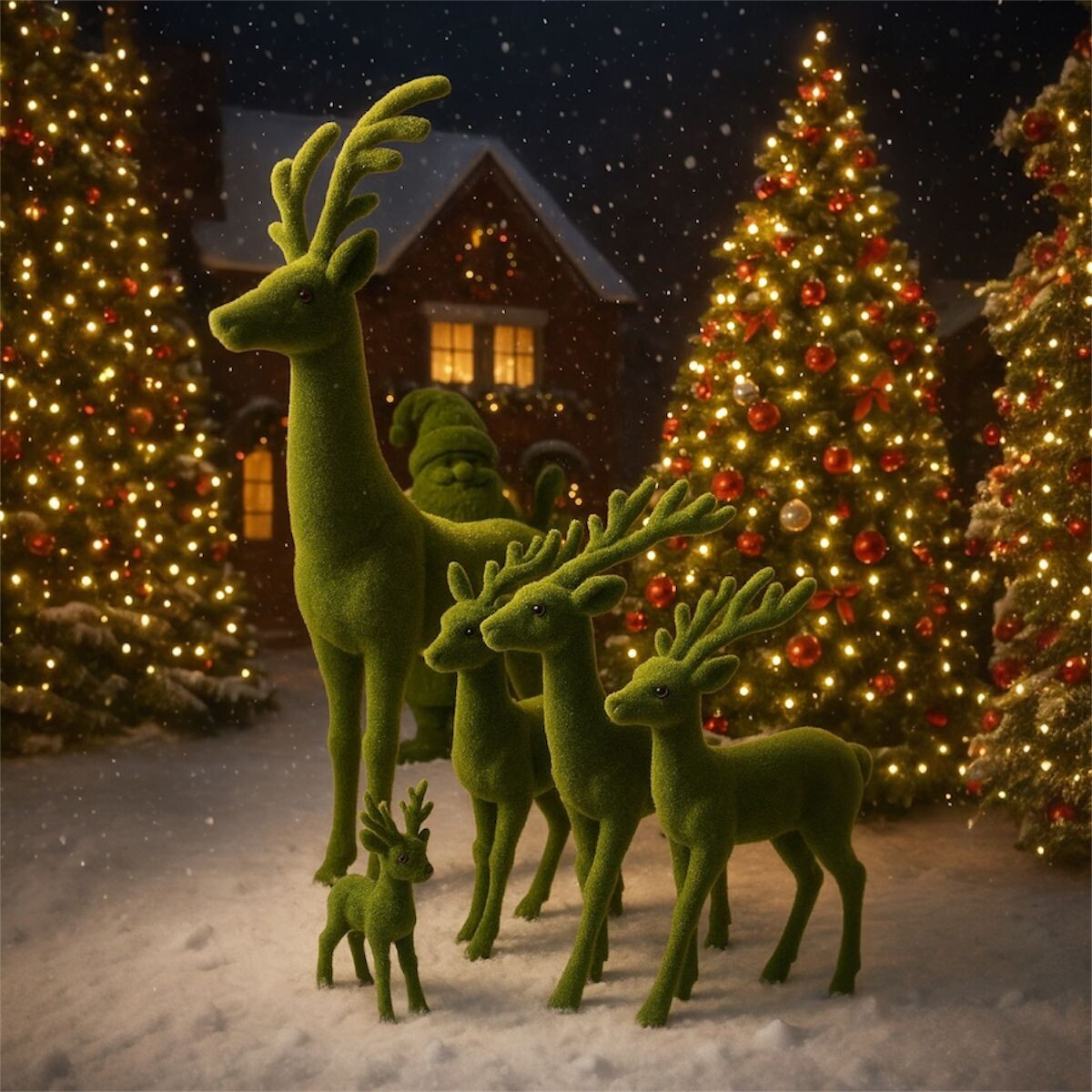 Reno Decorativo de Navidad 