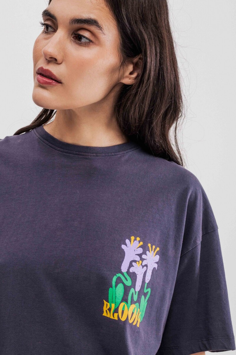 Remera Lucca Gris oscuro
