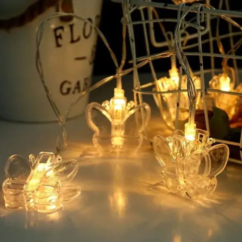 Guía de Luces Mariposa con Pinza Guía de Luces Mariposa con Pinza