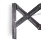 Tendedero plegable pared en aluminio 120 cm GRIS