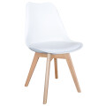 SILLA HABITARE TIPO EAMES BLANCA (ASIENTO ACOLCHONADO) Silla Habitare Tipo Eames Blanca (asiento Acolchonado)