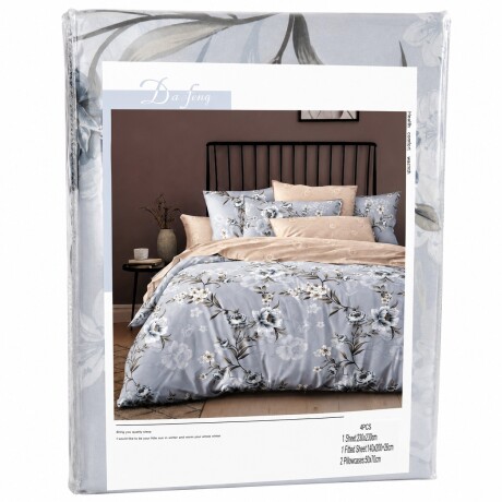 JUEGO DE SABANAS 2 PLAZAS C/ FUNDA PARA ALMOHADA DISEÑOS SURTIDOS 001