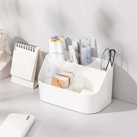 Organizador para útiles 10*19*10cm Blanco