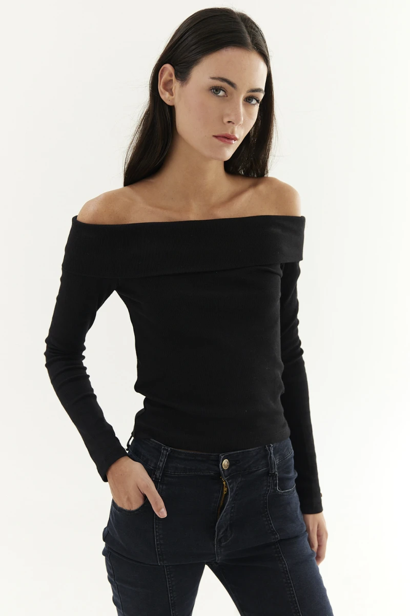 Top Sless - Negro 