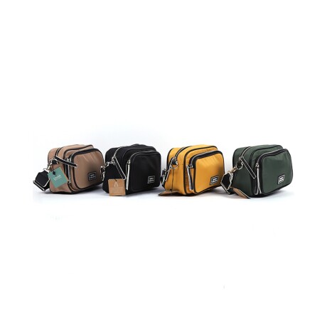 Bandolera Canva Jersey Mostaza