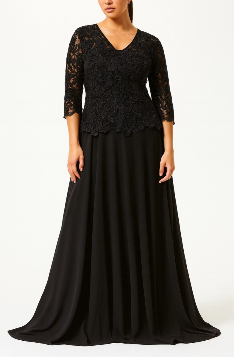 Vestido Lirio - Negro 