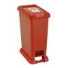 Papelera Basurero Con Pedal Rimax - 20 litros Rojo