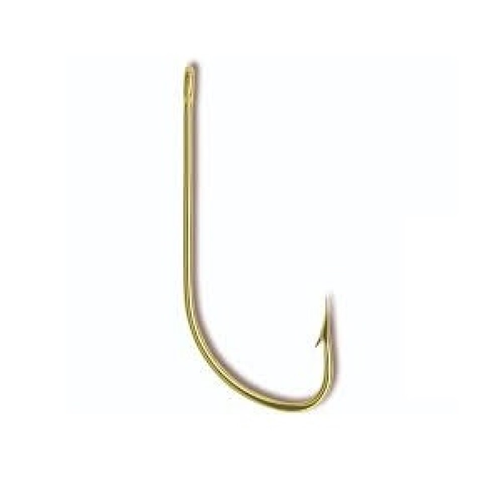 Anzuelo Mustad Crystal Dorado Nº 2 – Pack x 15 Unidades ANZUELO MUSTAD CRYSTAL DORADO Nº2 X 15( OJO )